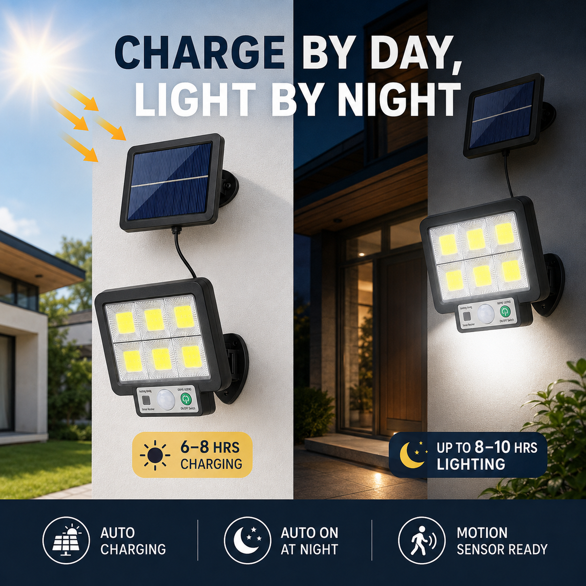 Nordspur | Wireless Solar Wall Light