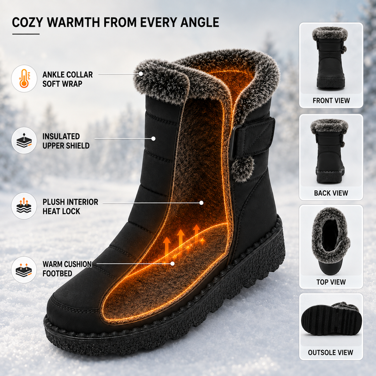 Nordspur  | Womens Insulated Winter Boots