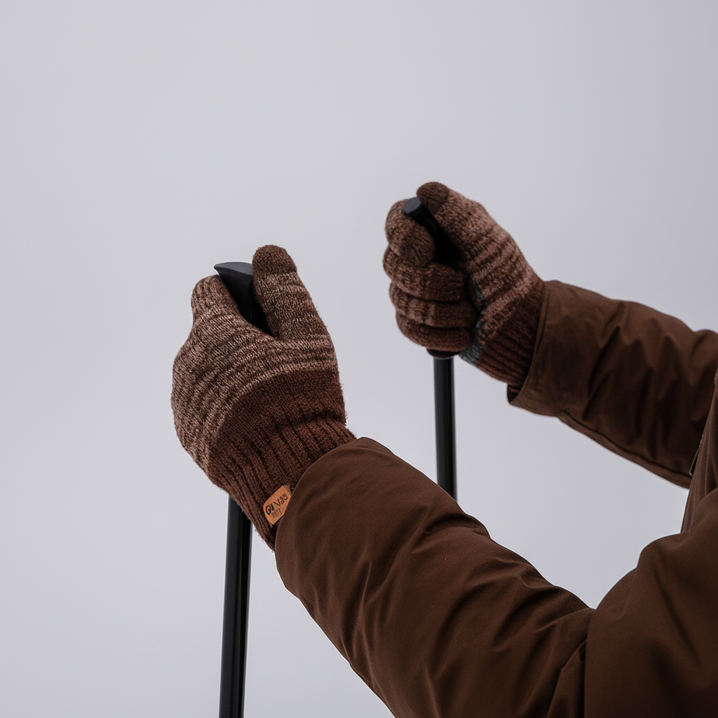 Nordspur | Wrist Length Knit Gloves