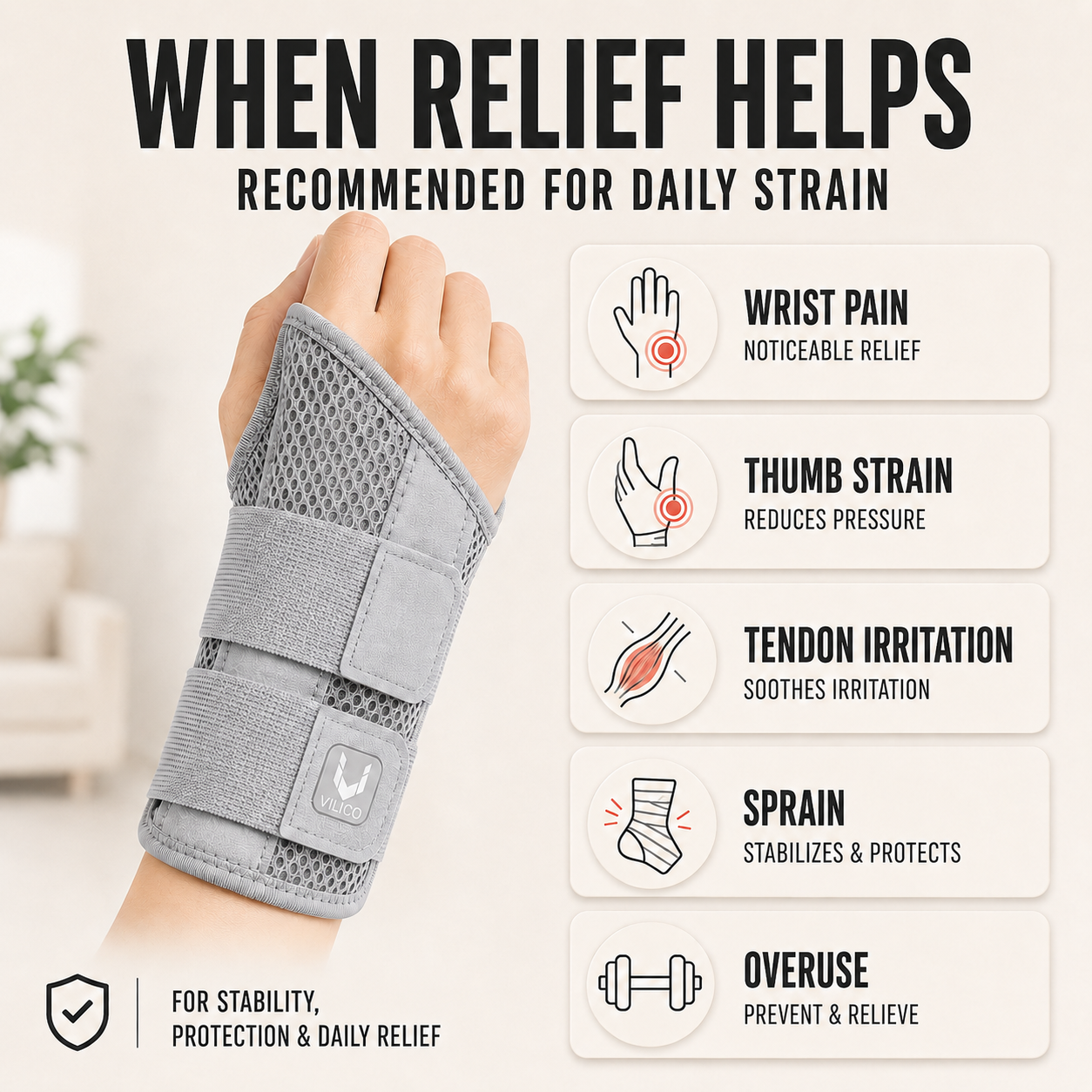 Nordspur | Wristalyn Half Finger Wrist Support