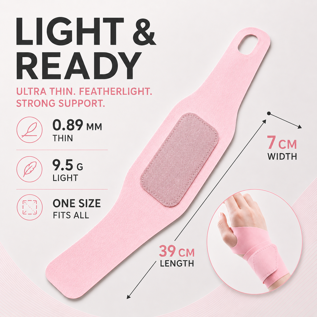 Nordspur | Wristiva Ultra Thin Wrist Support