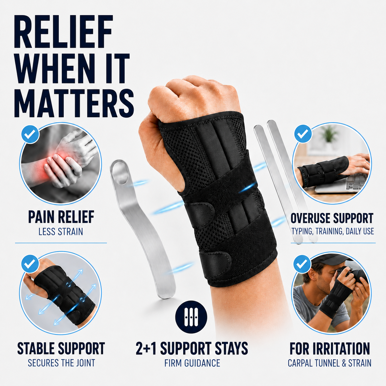 Nordspur | Wristive Adjustable Wrist Stabiliser Brace