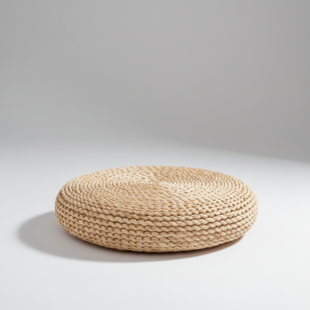 Nordspur | Zennara Round Braided Floor Cushion
