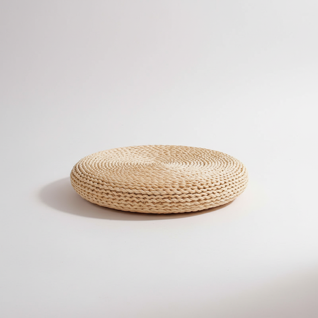 Nordspur | Zennara Round Braided Floor Cushion