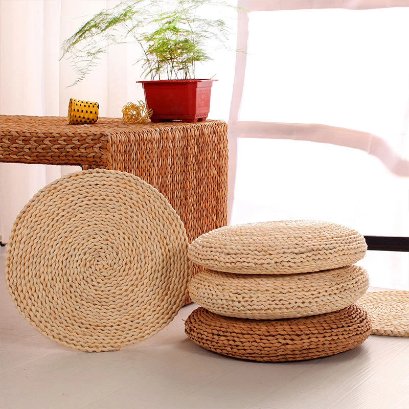 Nordspur | Zennara Round Braided Floor Cushion