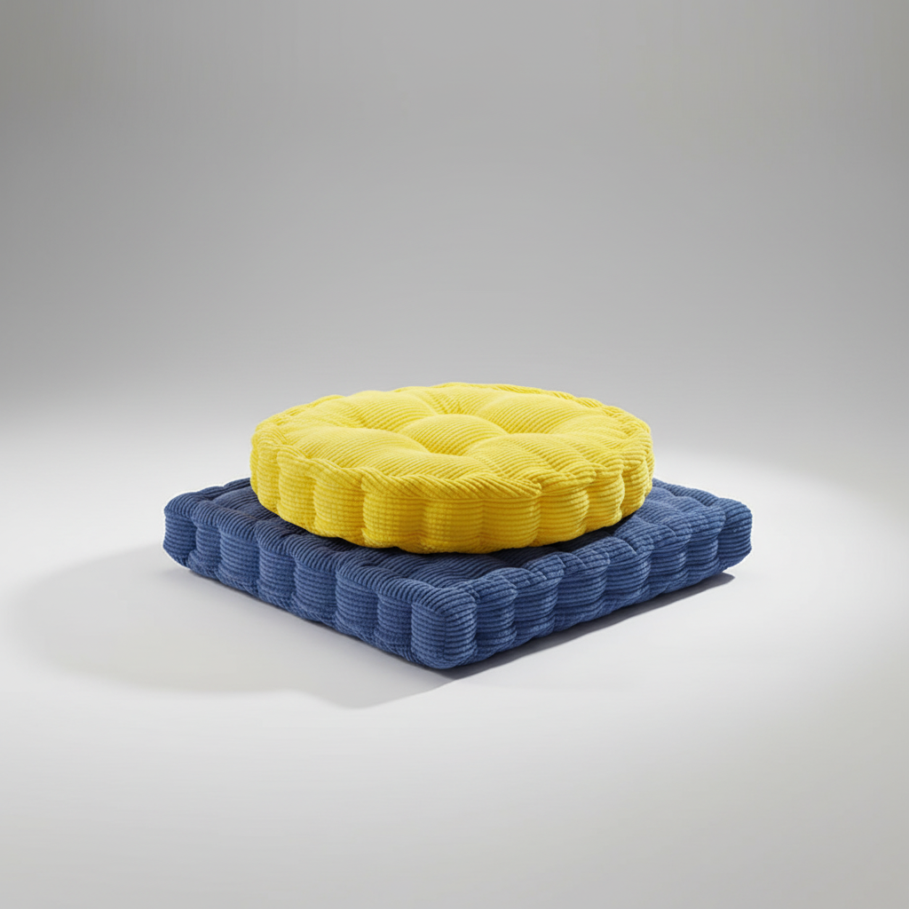 Nordspur | Zentara Tufted Round Floor Cushion