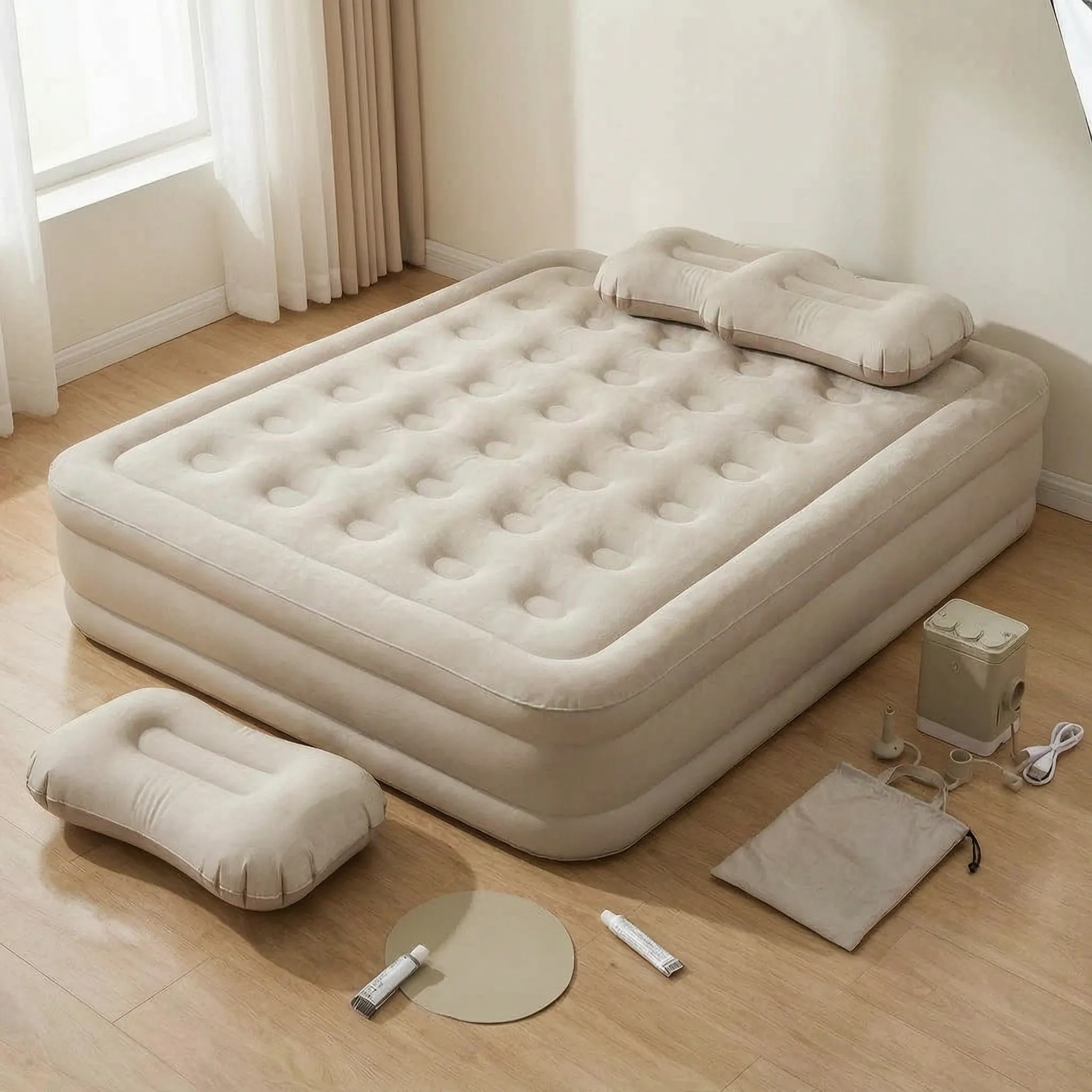 Nordspur | Zephyra Inflatable Camping Mattress With Pump