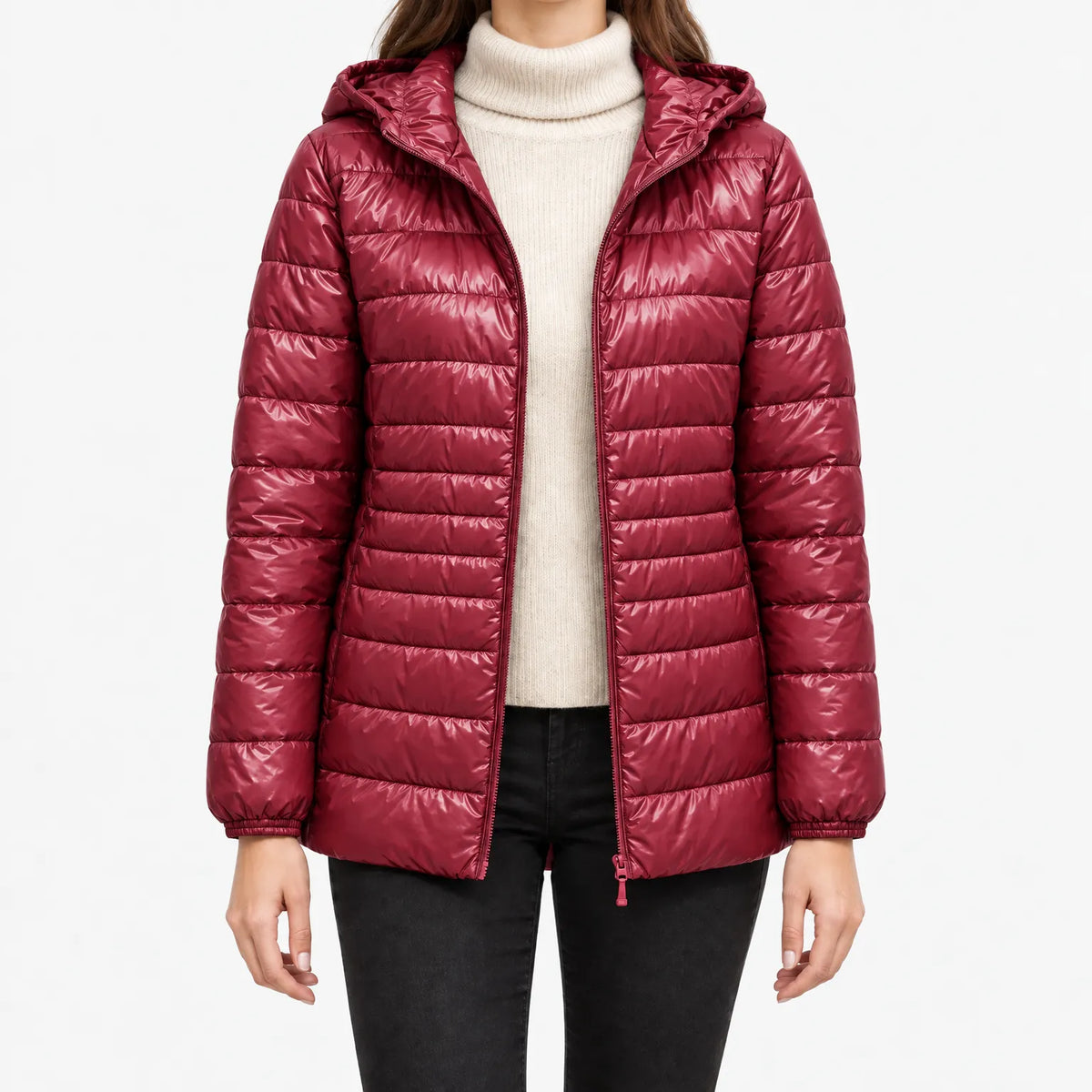 Nordspur | Zephyrine Women's Longline Hooded Puffer Jacket