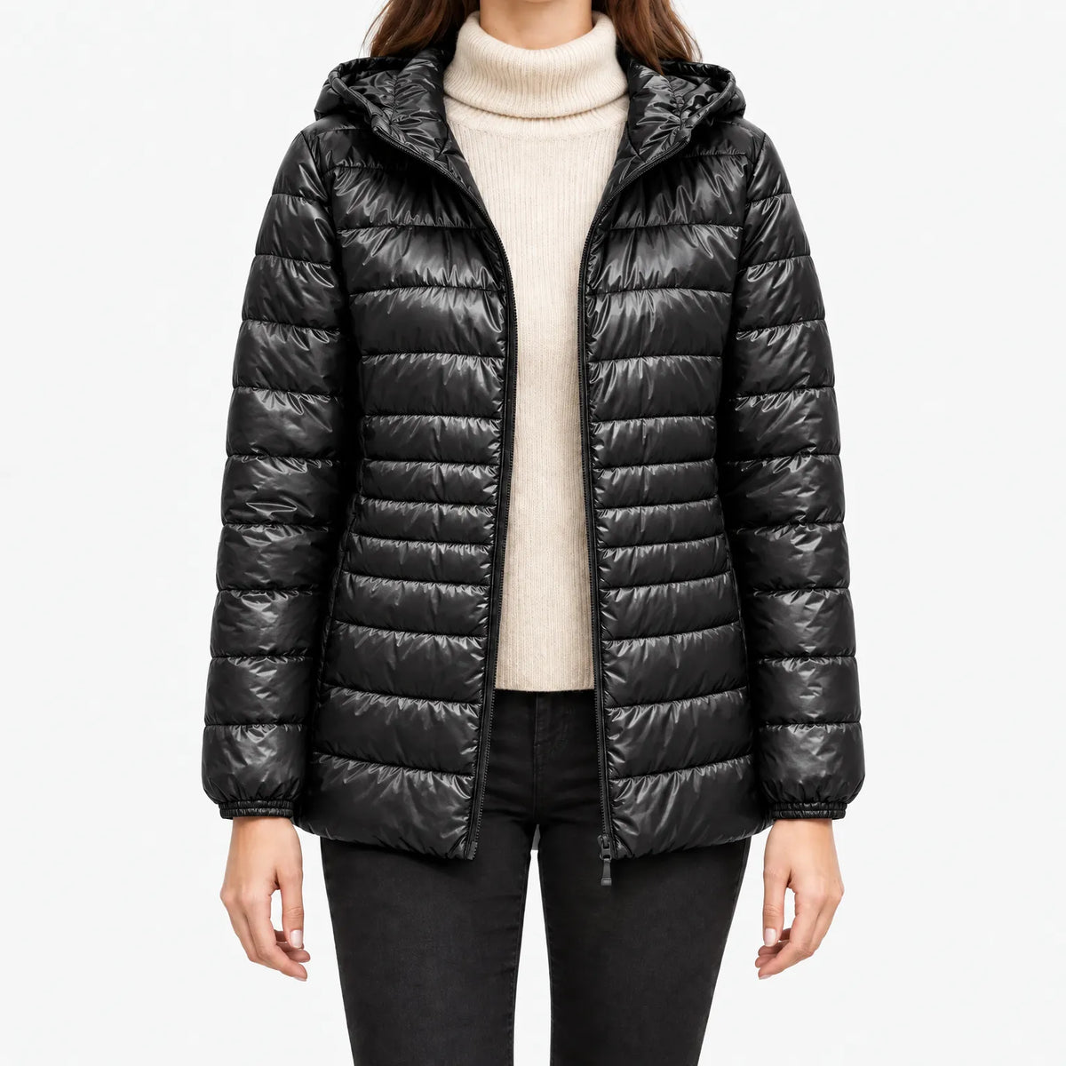 Nordspur | Zephyrine Women's Longline Hooded Puffer Jacket