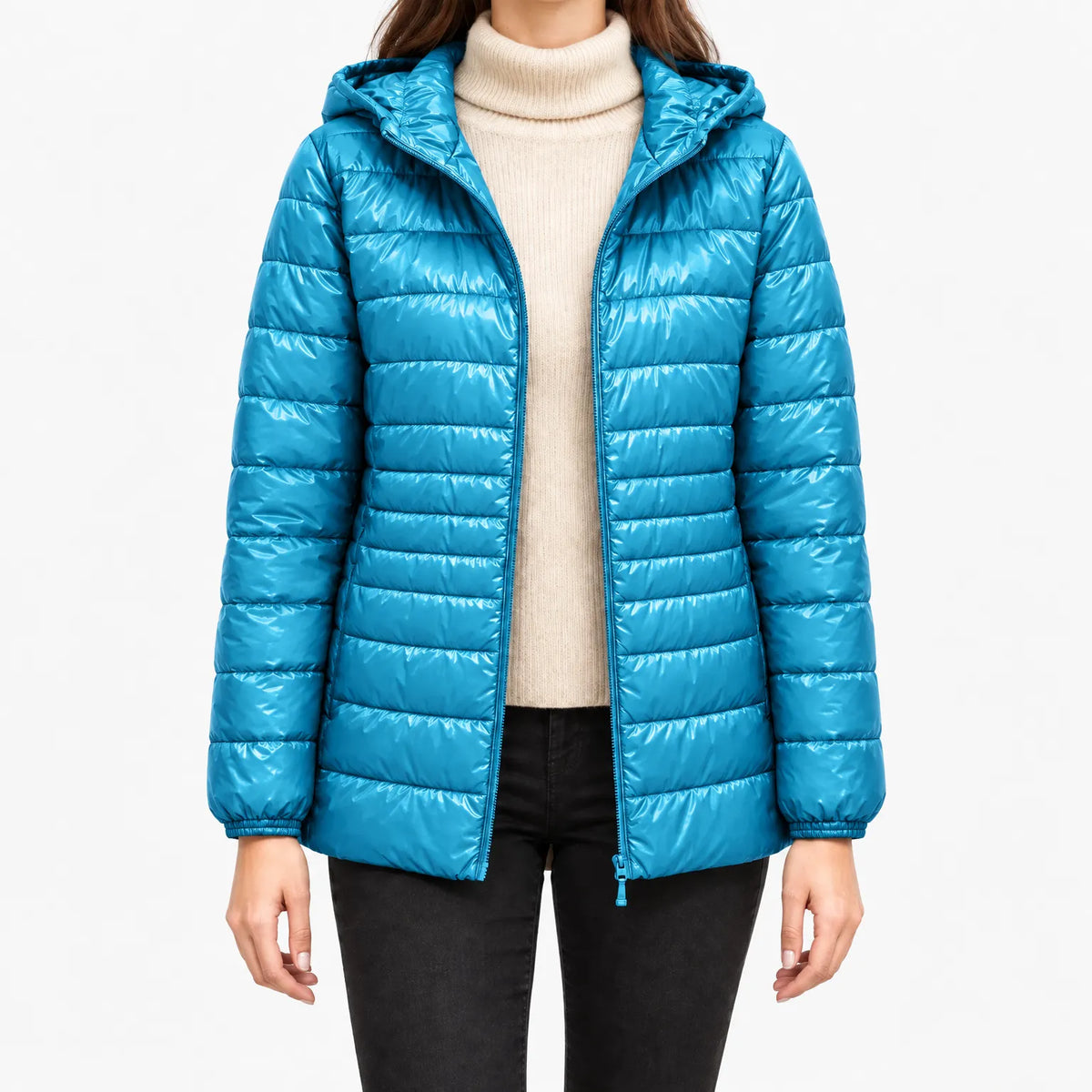 Nordspur | Zephyrine Women's Longline Hooded Puffer Jacket