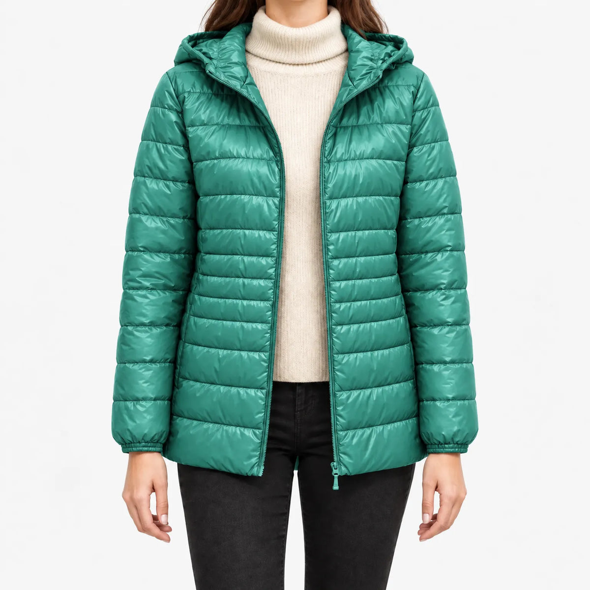 Nordspur | Zephyrine Women's Longline Hooded Puffer Jacket
