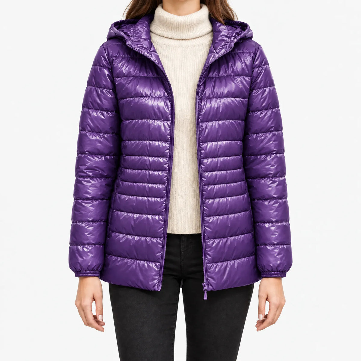 Nordspur | Zephyrine Women's Longline Hooded Puffer Jacket