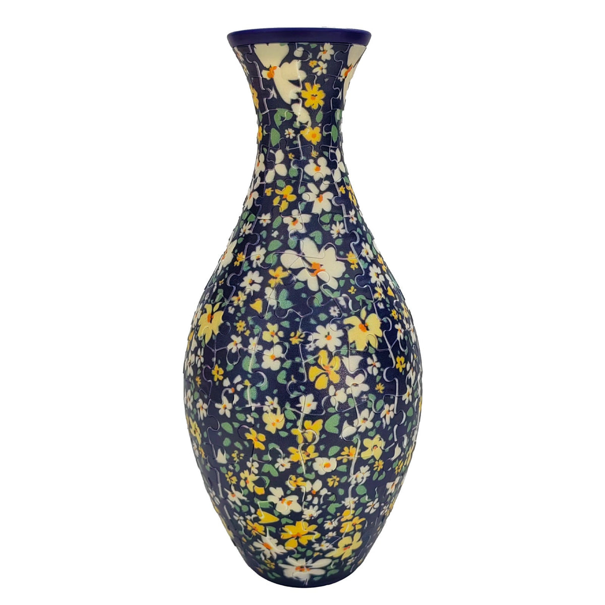 DIY 3D Jigsaw Puzzle Flower Vase