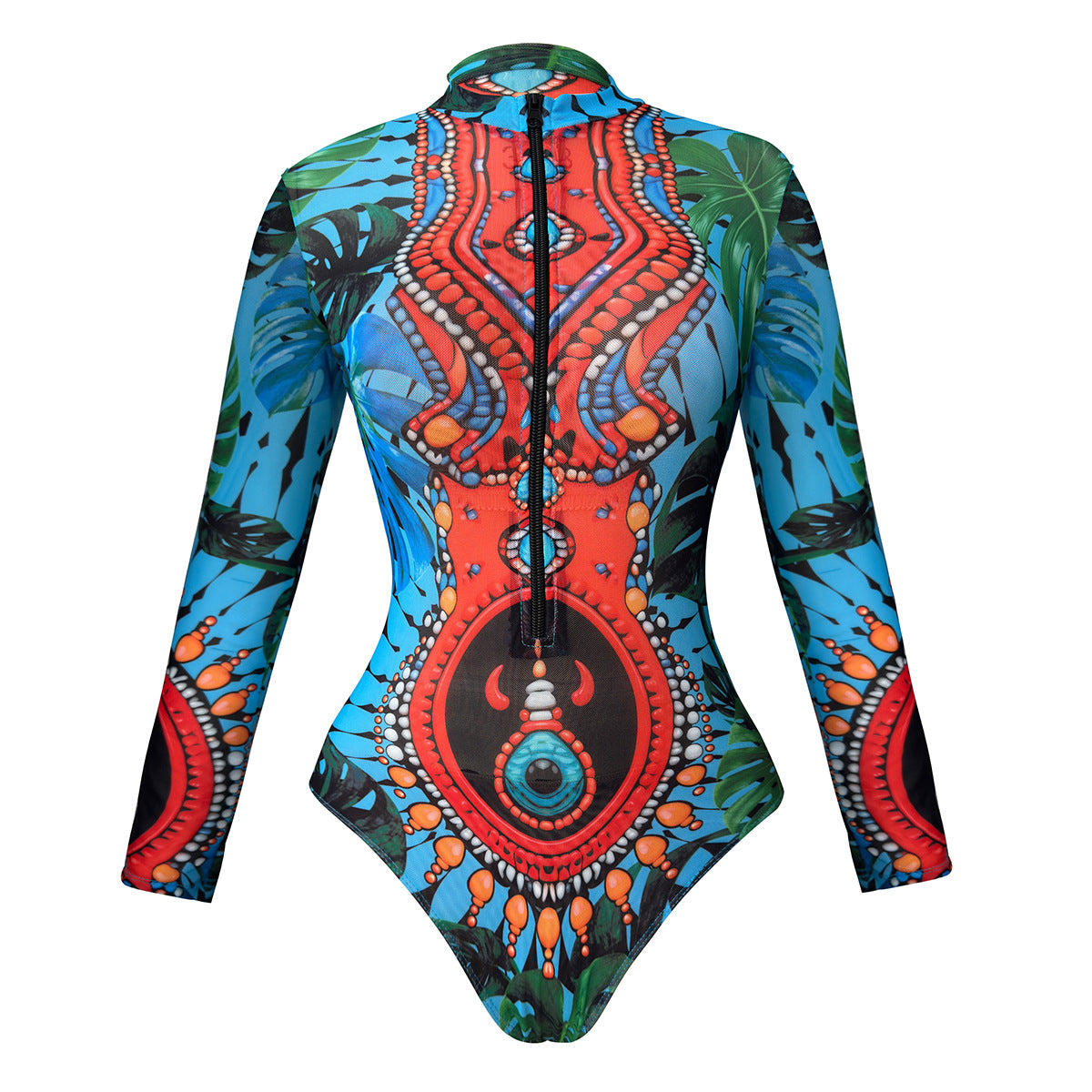 Nordspur | Aqualora Long Sleeve One Piece Swimsuit