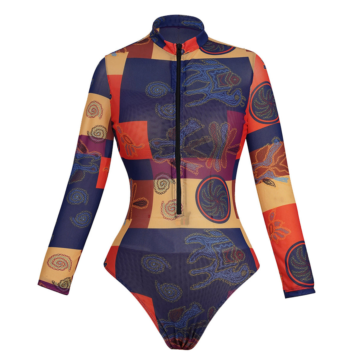 Nordspur | Aqualora Long Sleeve One Piece Swimsuit