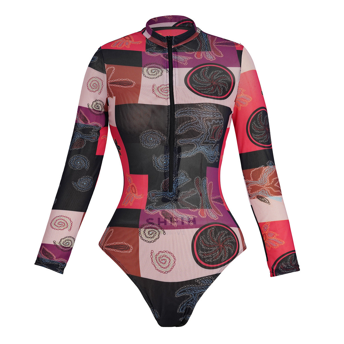 Nordspur | Aqualora Long Sleeve One Piece Swimsuit