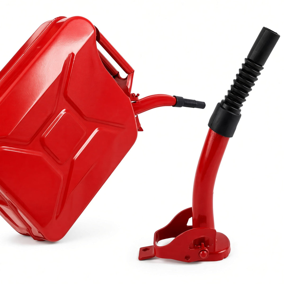 Stainless Steel Gas Can Spout Upgrade - Military-Grade & Rust-Proof