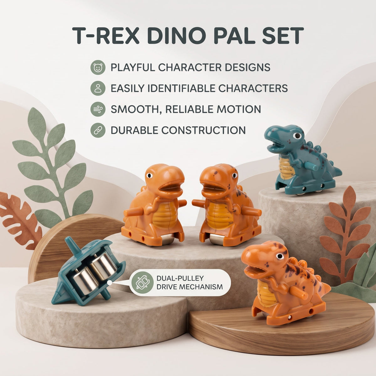 Dinosaur Roller Coaster Track Toy
