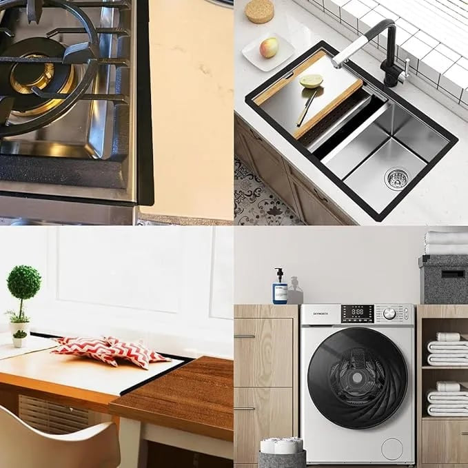 Retractable Stainless Steel Stove Gap Covers