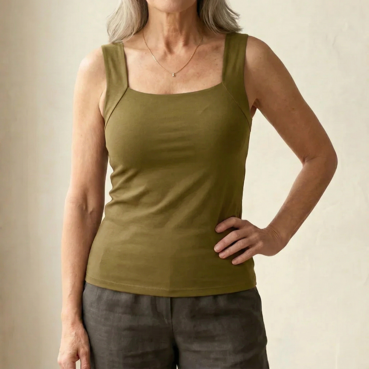 Built In Comfort Bra Tanktop
