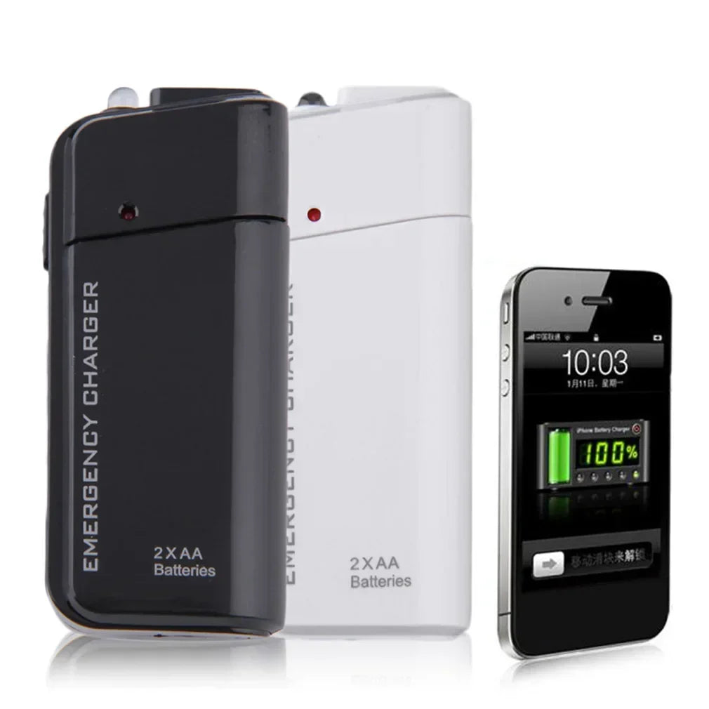 Portable Battery Power Bank | AA Emergency Charger