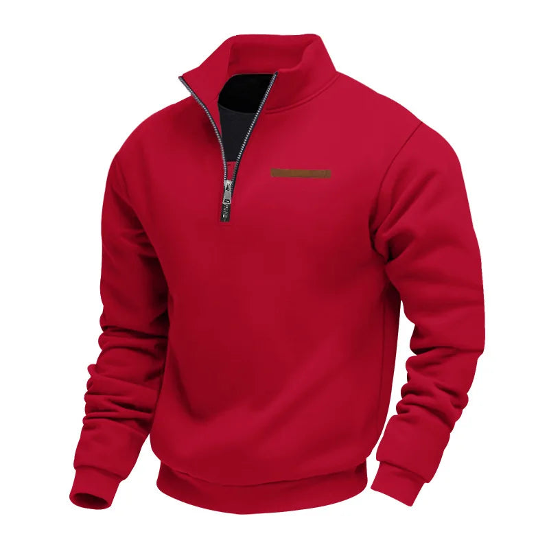 Casual Men's Fleece Sweatshirt