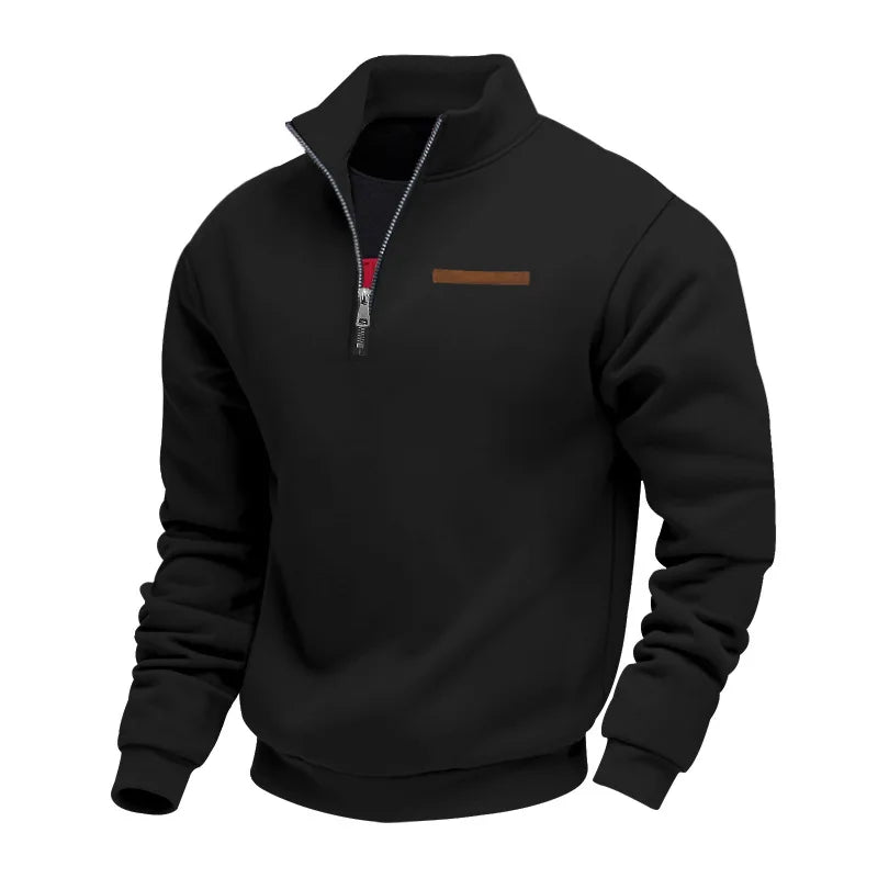 Casual Men's Fleece Sweatshirt