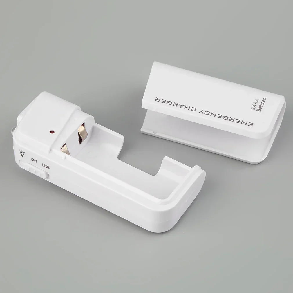 Portable Battery Power Bank | AA Emergency Charger