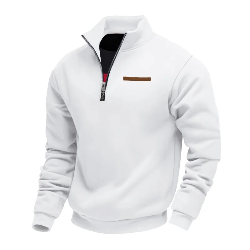 Casual Men's Fleece Sweatshirt
