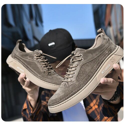 Men's Premium Leather Sneaker Shoe