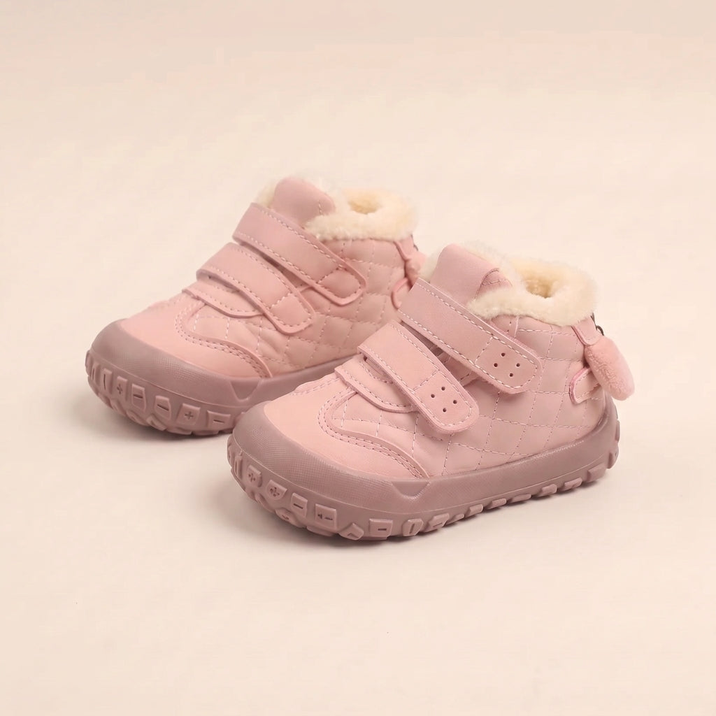Fleece Winter Boots | Warm Fleece Shoes for First Steps