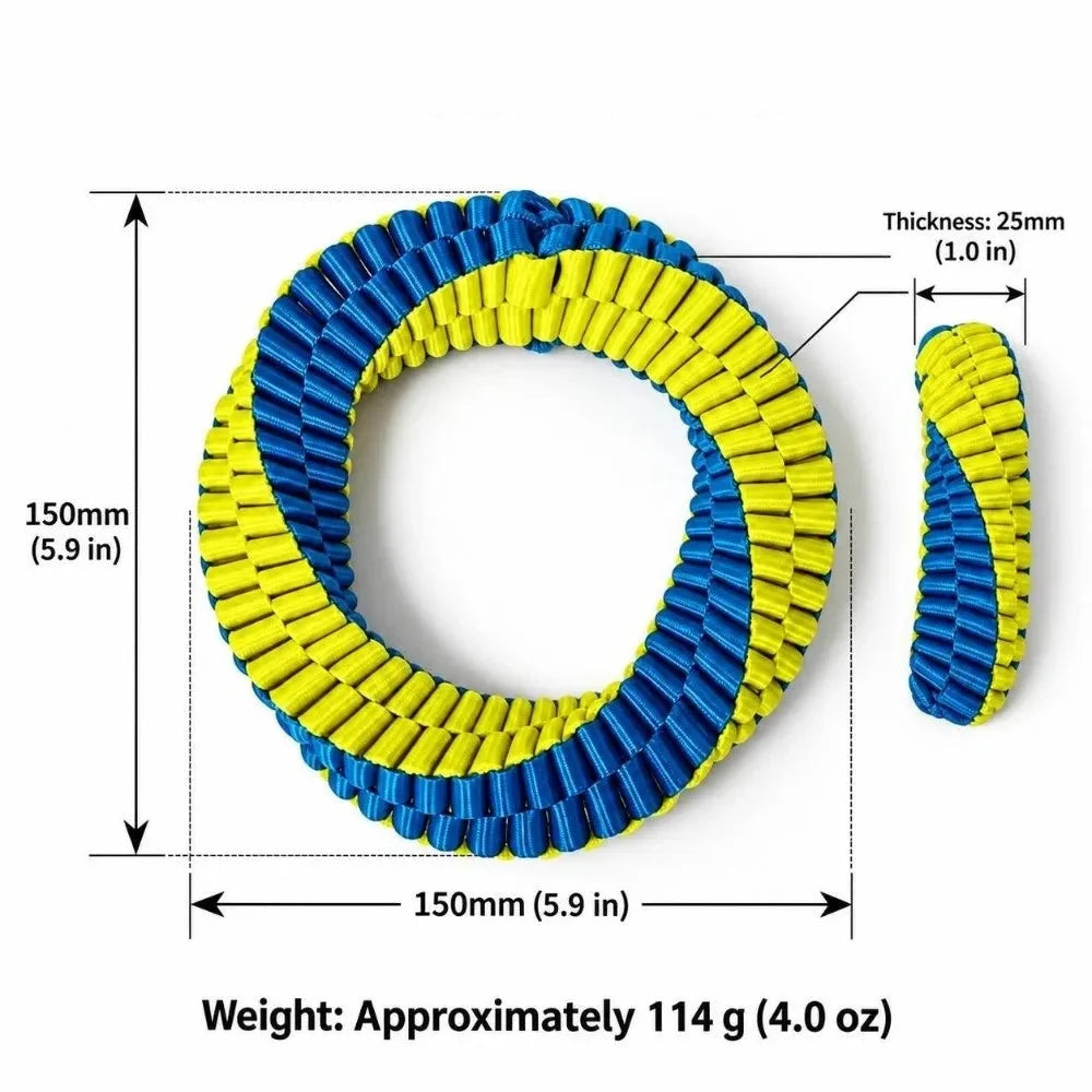 Interactive Nylon Rope Dog Toy