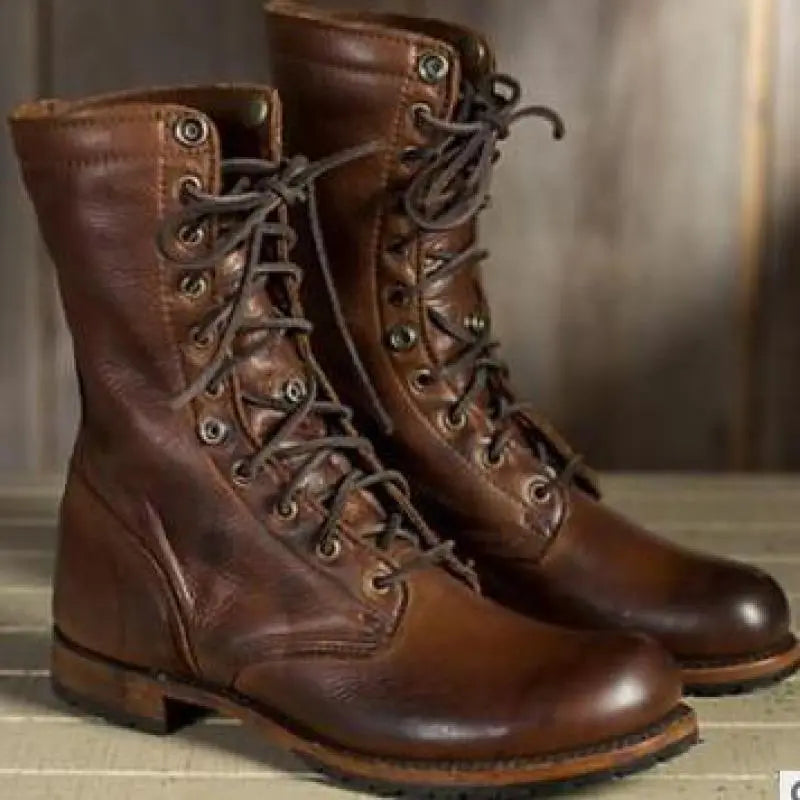 Women's Leather Boots – Flexible Fit, Soft Lining & All-Day Comfort
