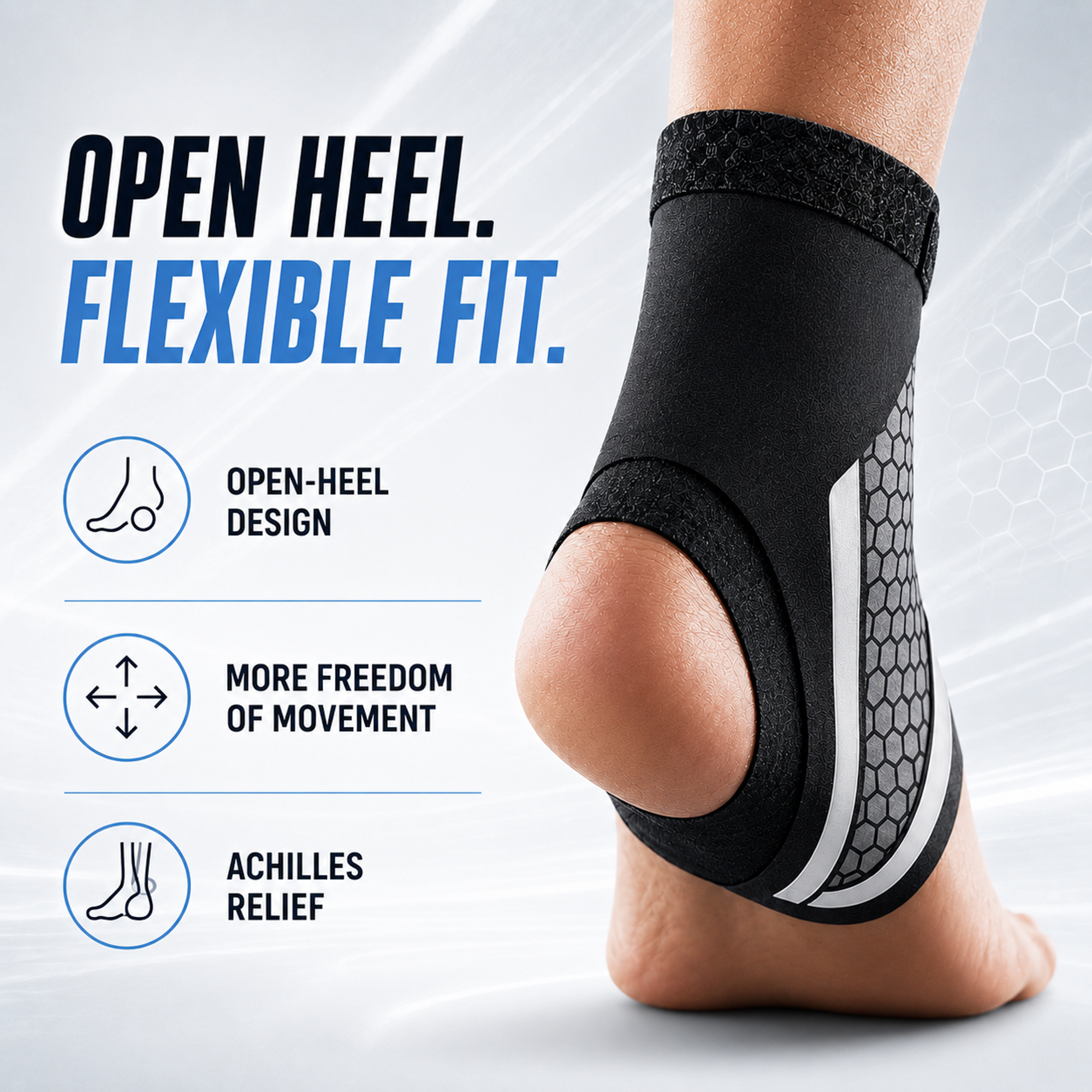 Nordspur | StrideSentry Adjustable Ankle Support Sleeve