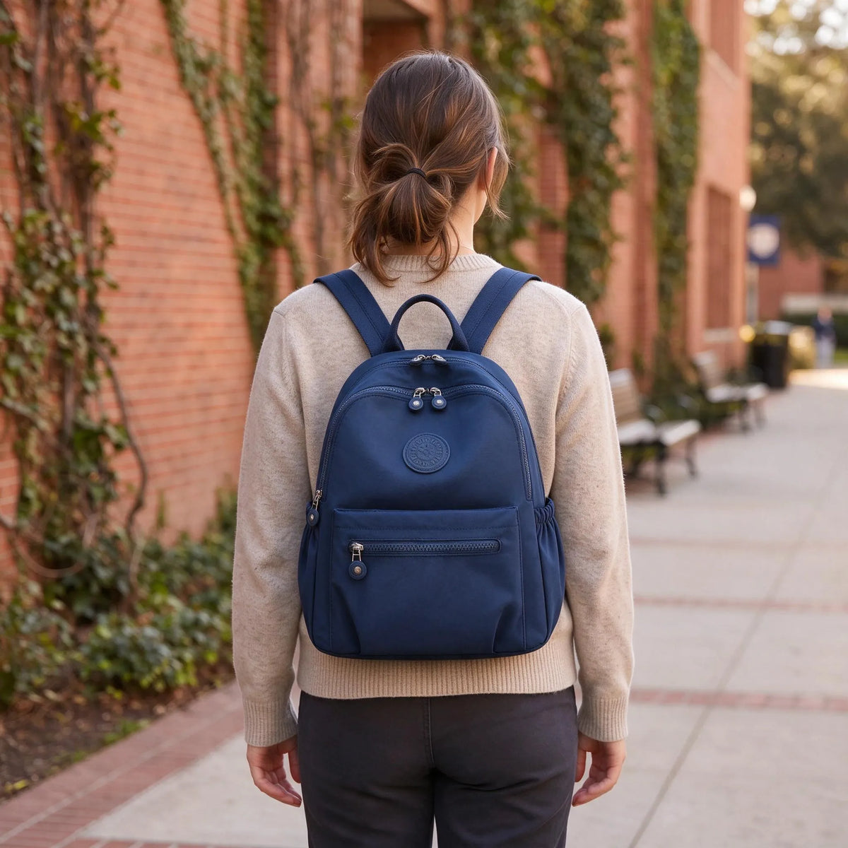 Student Campus Day Pack Casual Mini Backpack