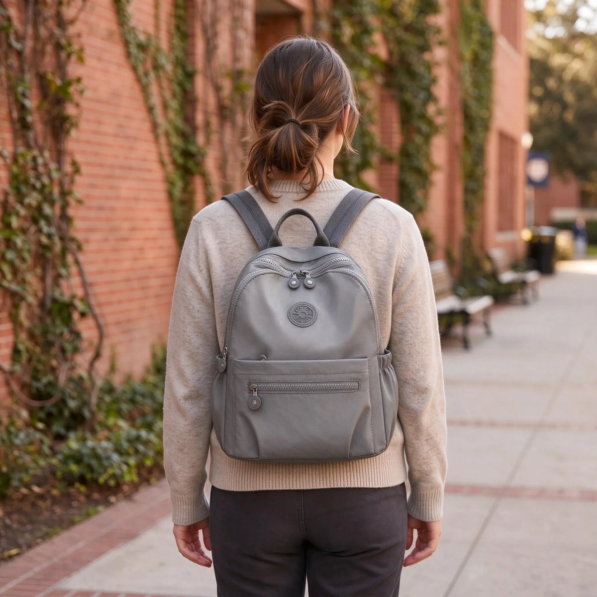 Student Campus Day Pack Casual Mini Backpack