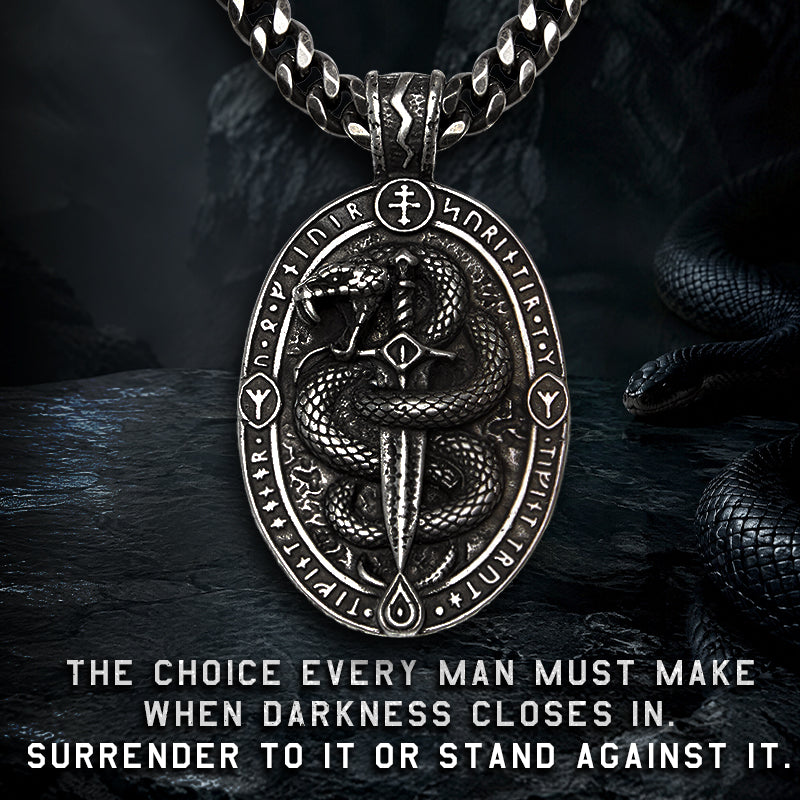 Serpent Slayer's Oath Necklace