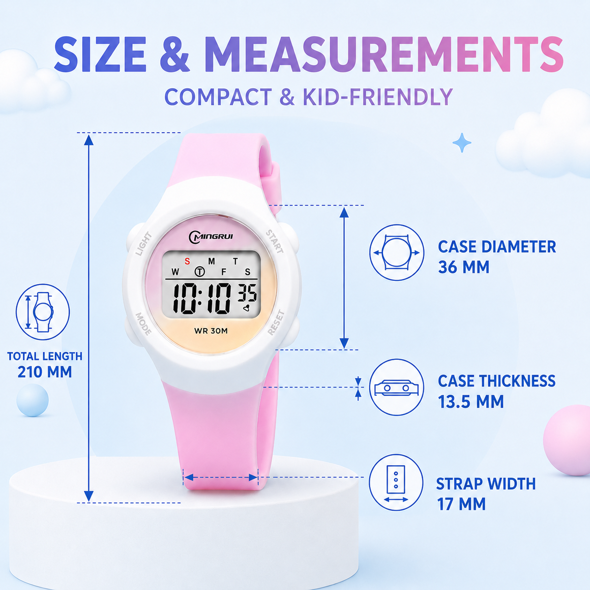 Nordspur | Kids Digital Sport Watch