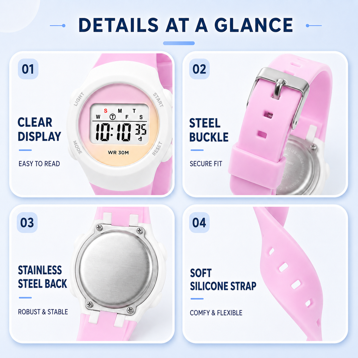 Nordspur | Kids Digital Sport Watch