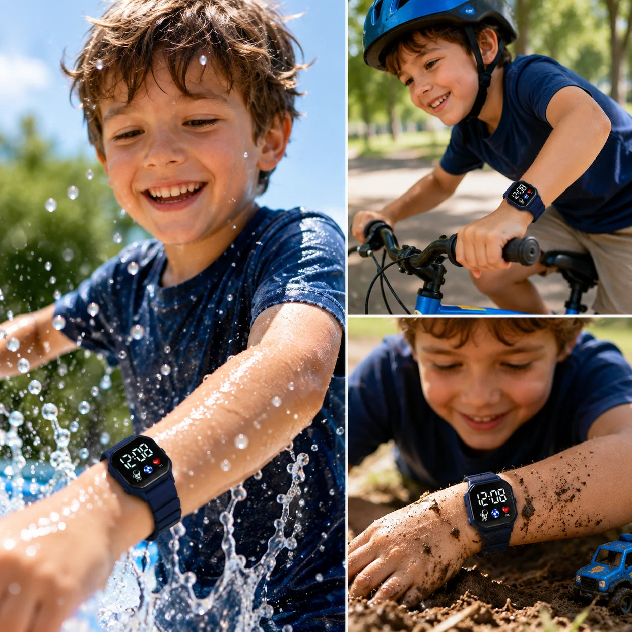 Nordspur | Kids LED Digital Watch – Waterproof – Spaceman Design