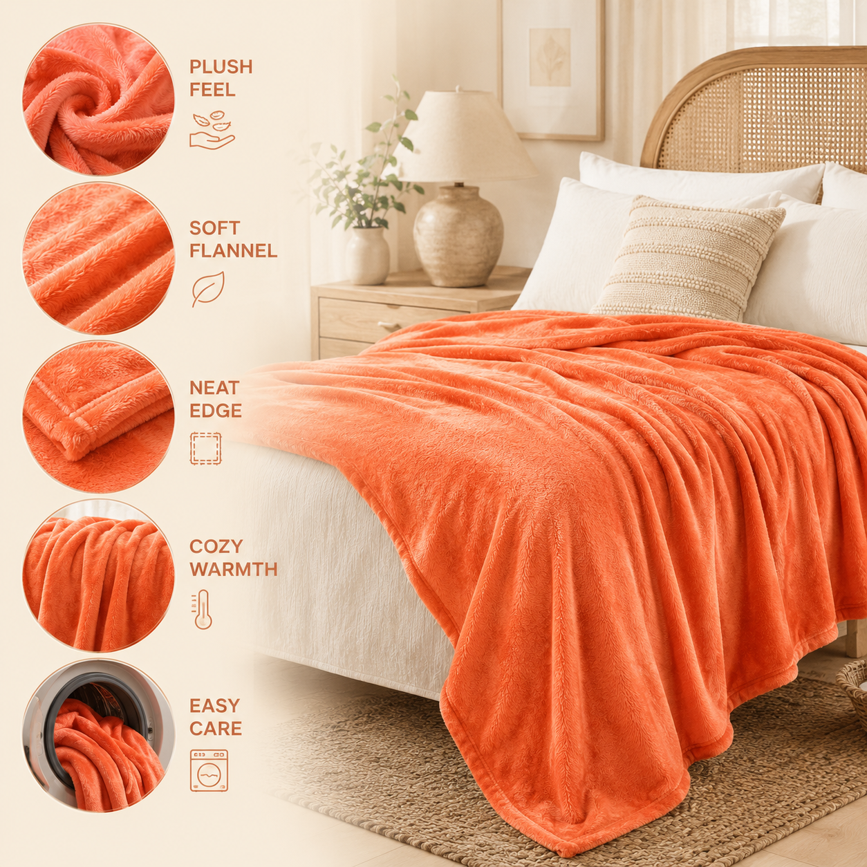 Nordspur | Snugluxe Lightweight Brushed Throw