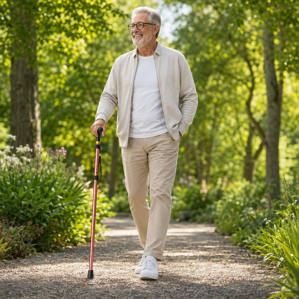 Nordspur | StrideFold Telescopic Folding Walking Cane