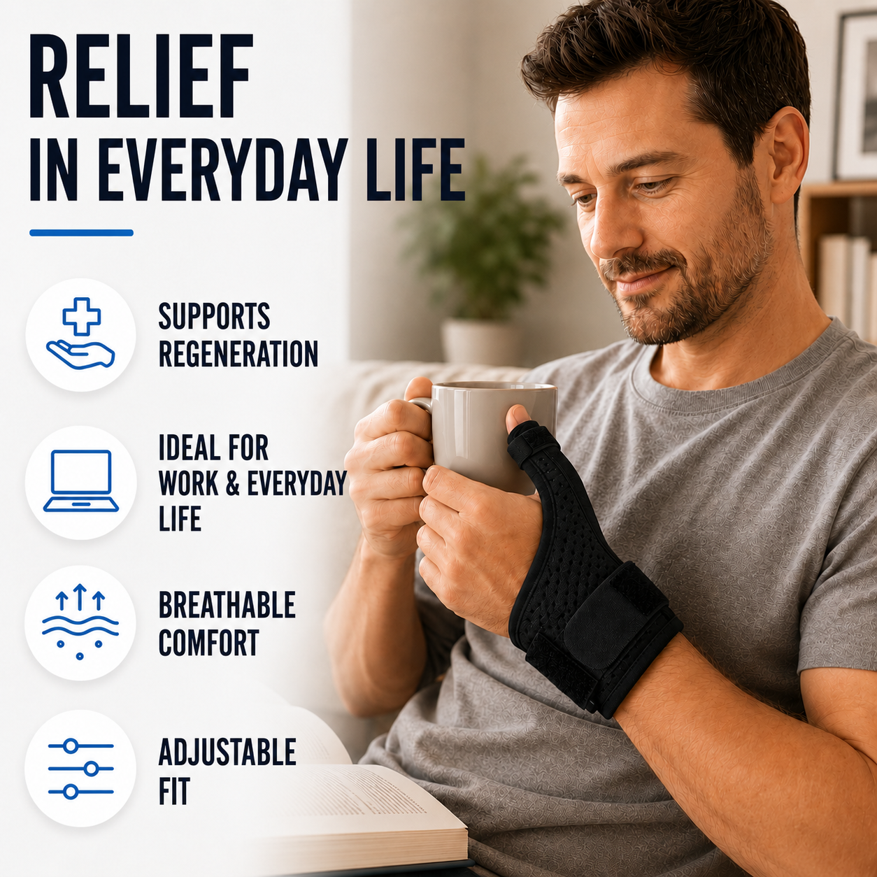 Nordspur | TheraGrip Adjustable Thumb Stabiliser