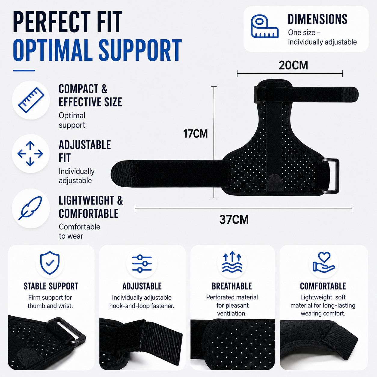 Nordspur | TheraGrip Adjustable Thumb Stabiliser