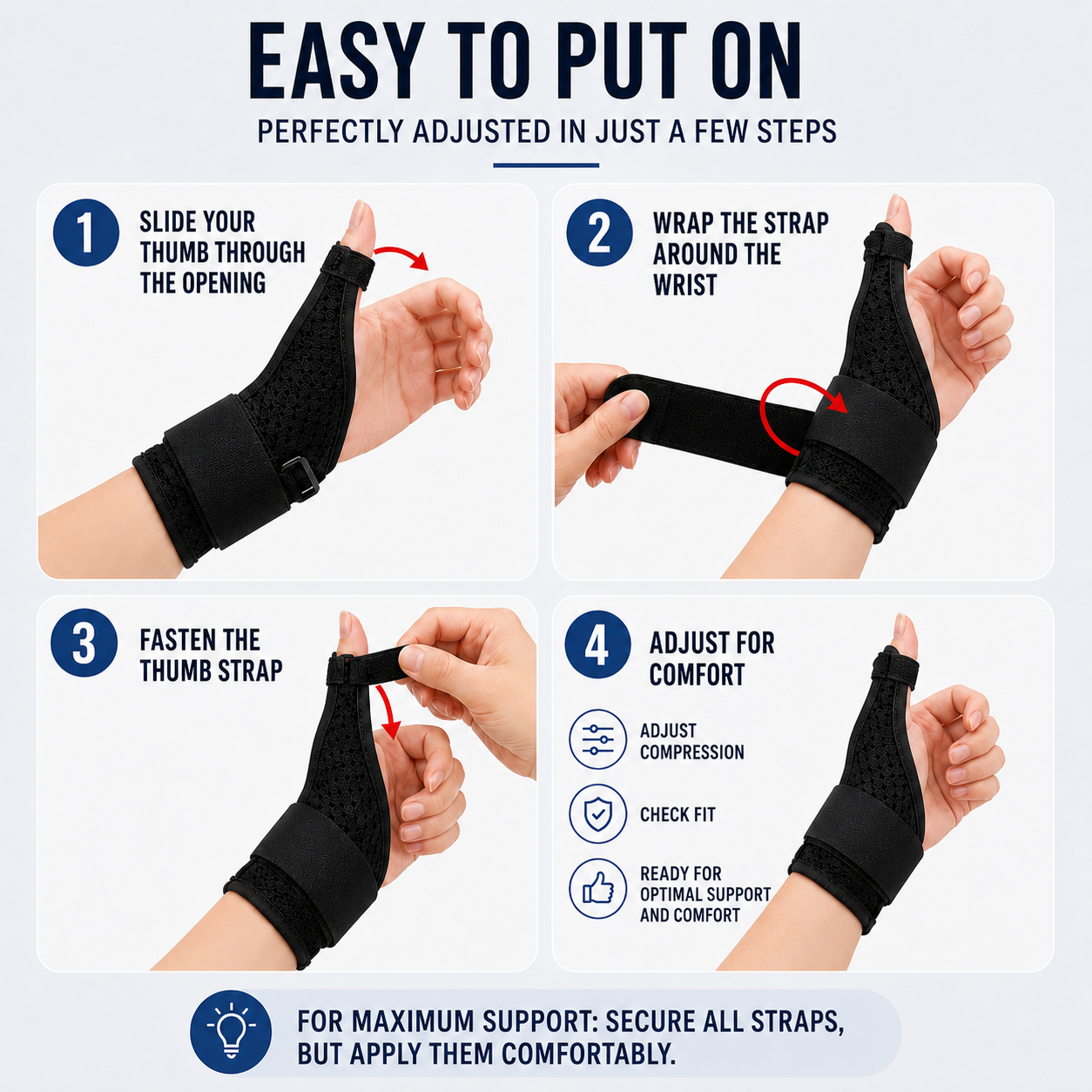 Nordspur | TheraGrip Adjustable Thumb Stabiliser