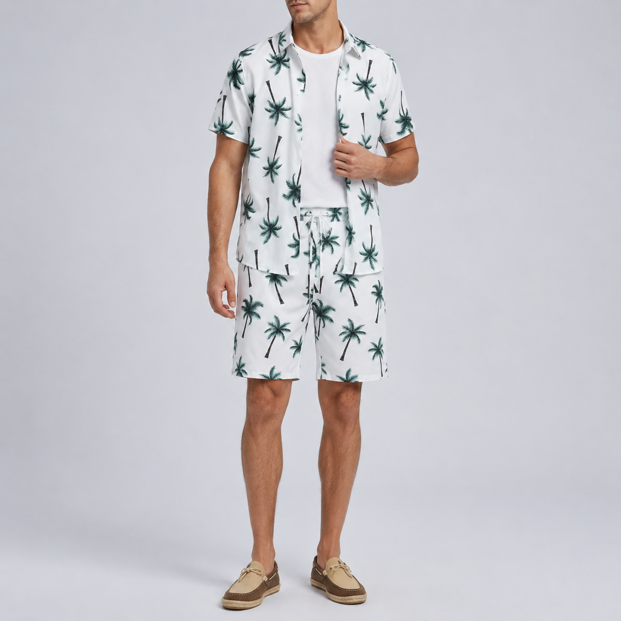 Nordspur | Tropivex Tropical Print Shirt And Shorts Set