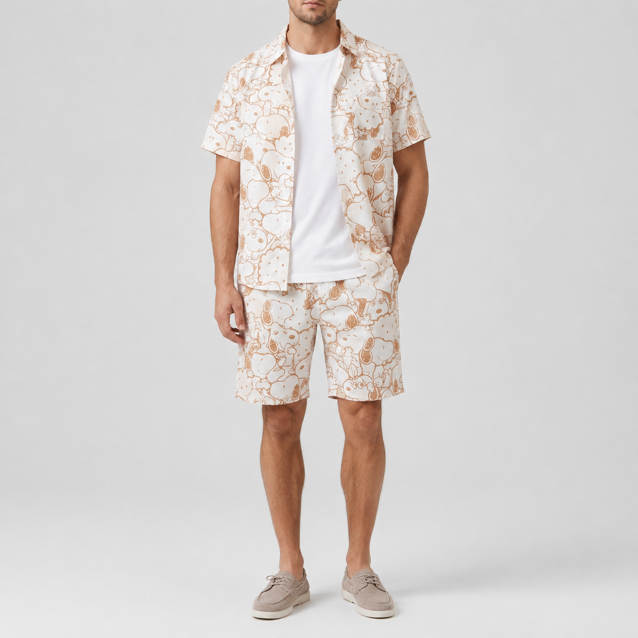 Nordspur | Tropivex Tropical Print Shirt And Shorts Set