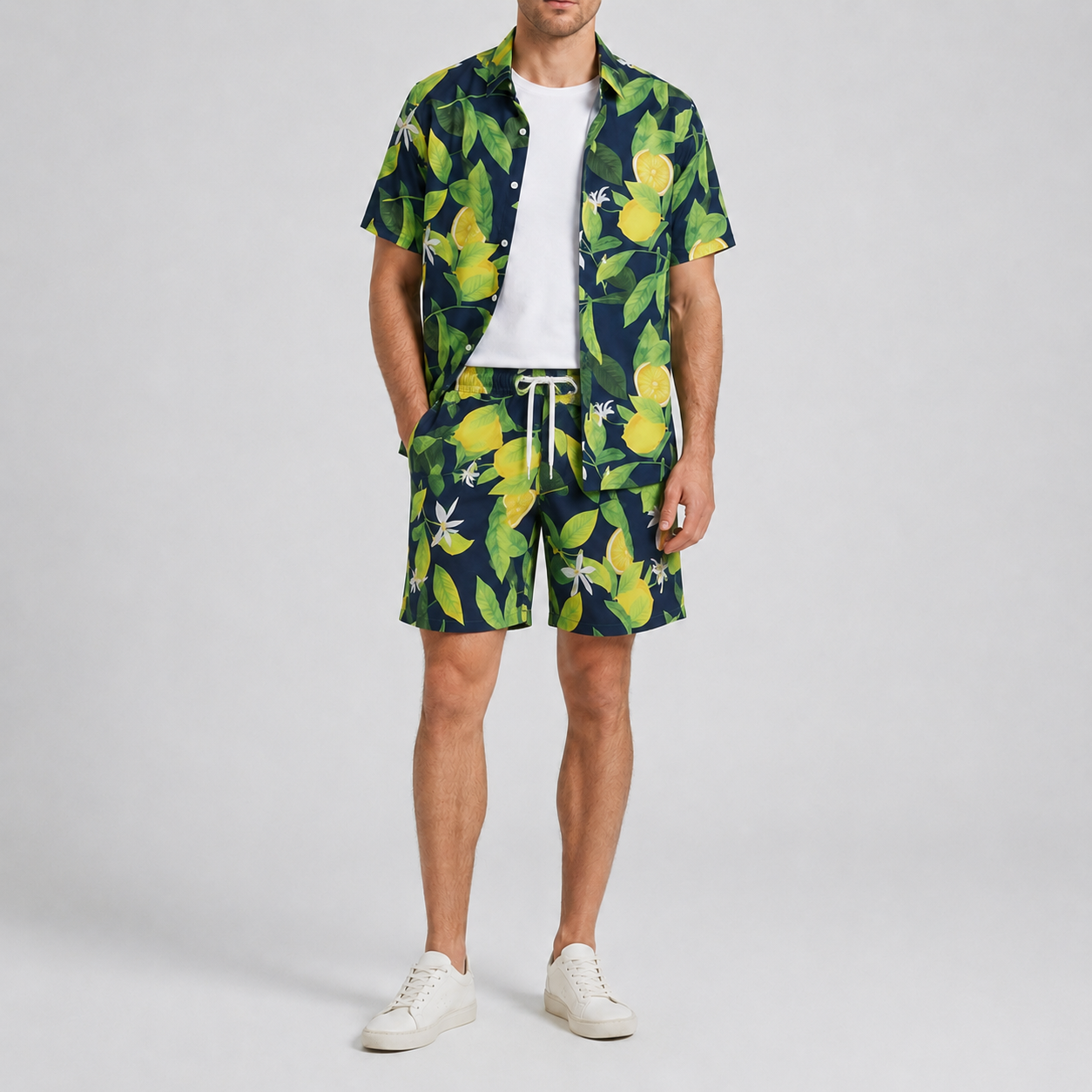 Nordspur | Tropivex Tropical Print Shirt And Shorts Set
