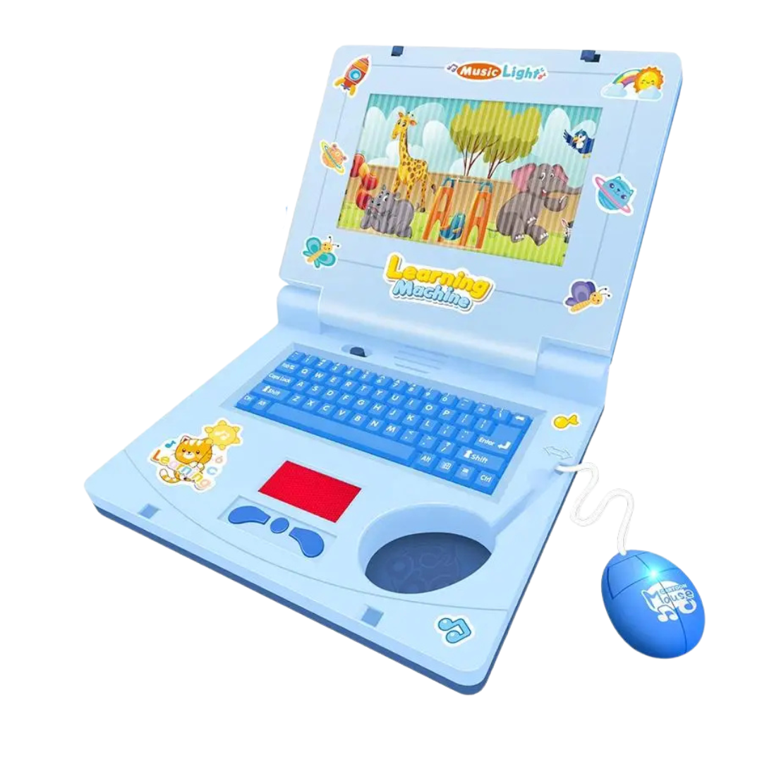 Cartoon Learning Laptop Toy With Music