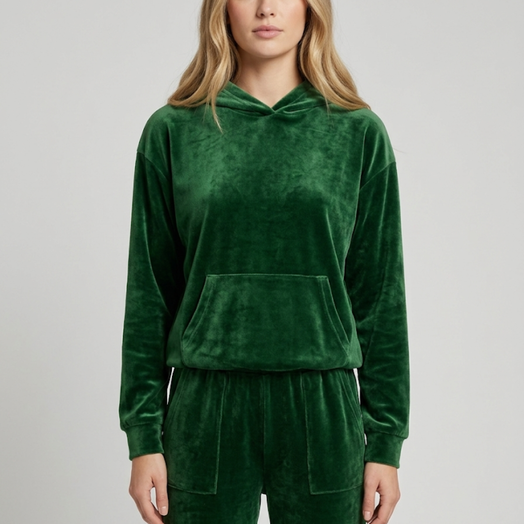 Nordspur | Velvura Hooded Loungewear 2-Piece Tracksuit